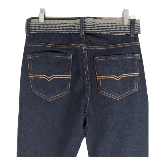 Vintage Genes 1891 Slim Straight Mens Dark Blue Denim Jeans W 28 ,L 30 NWOT - Picture 9 of 11